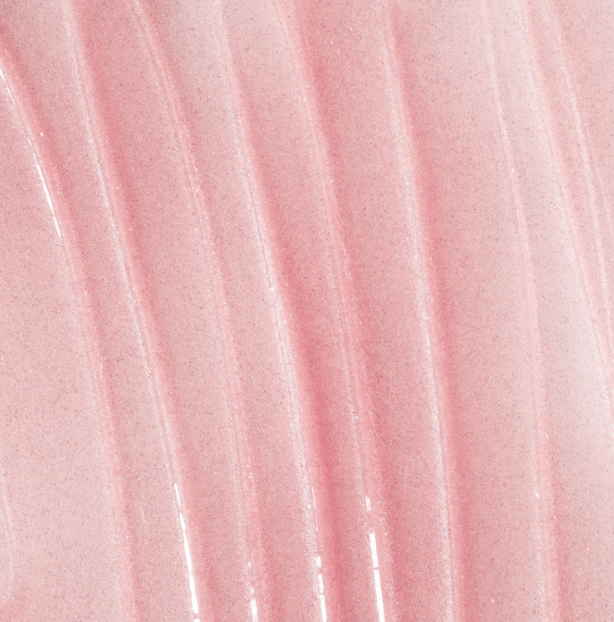 Close-up of pink pleated fabric texture